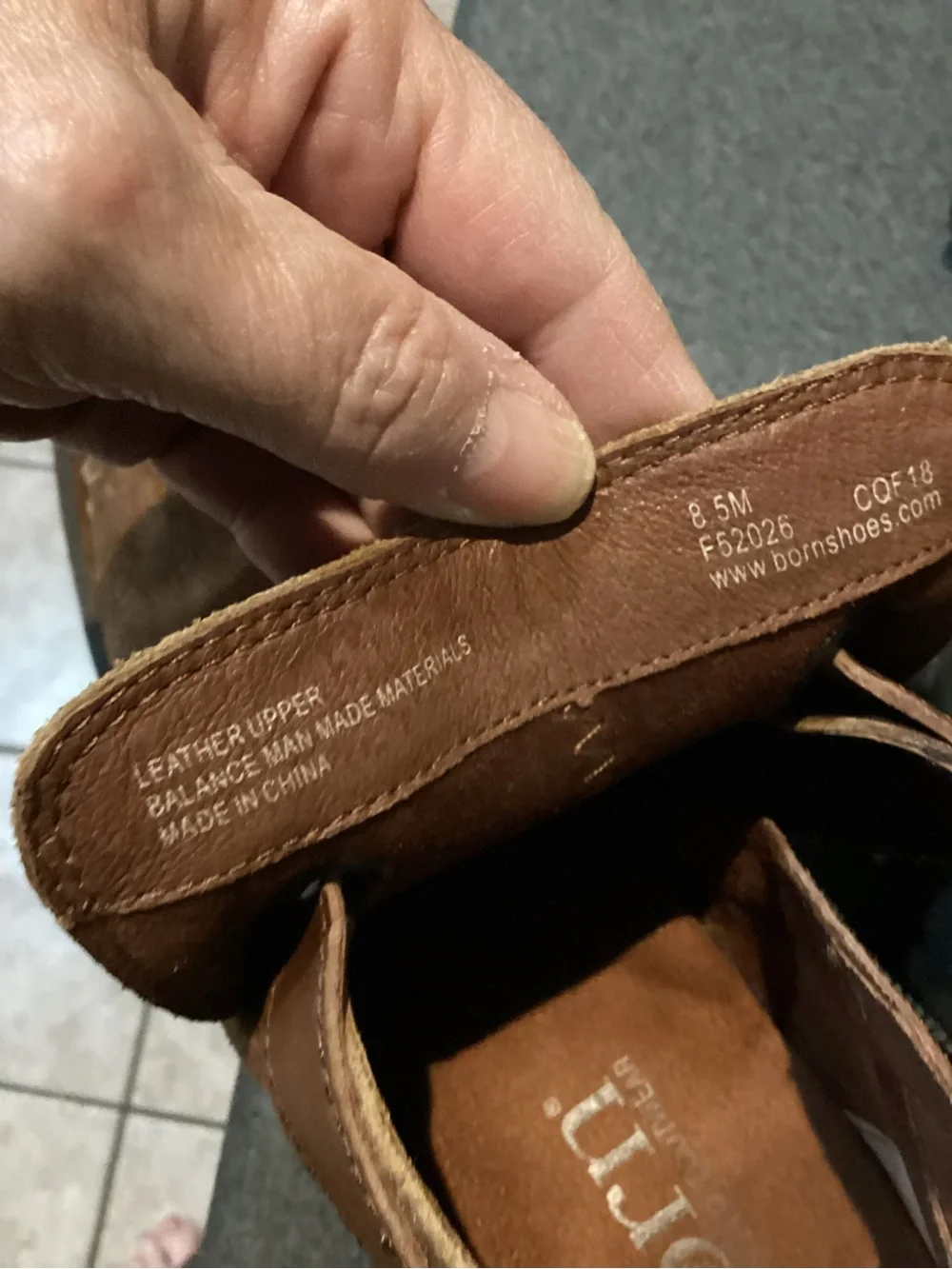 Born Brown Suede Ankle Booties with Strap Detail